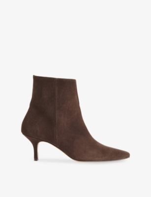 Whistles: Pointed Suede Heeled Boots