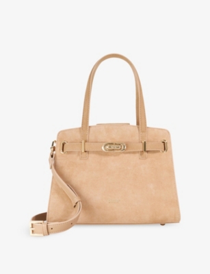 Womens Dune Dinidefine Medium Leather Tote Bag