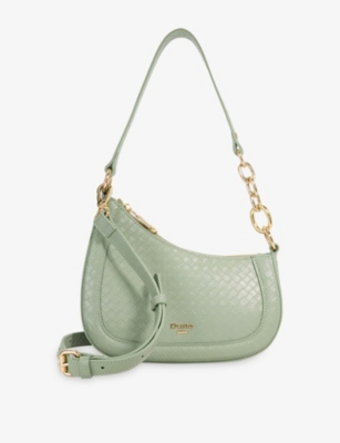 Womens Dune Direction Small Leather Shoulder Bag