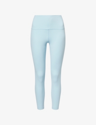 Lululemon Womens Foam Cloud Align 25 High-rise Stretch-woven Leggings In Blue