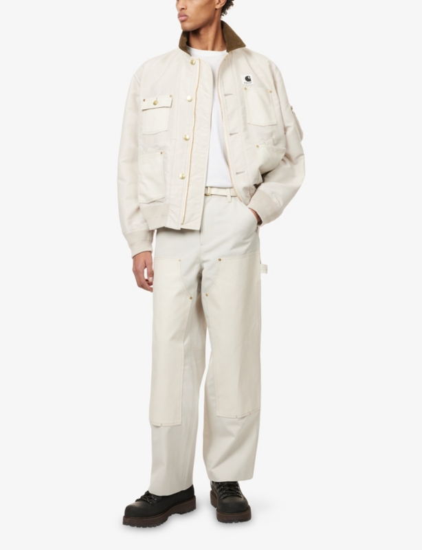 SACAI - Sacai x Carhartt WIP Duck Cotton Shirt | Selfridges.com