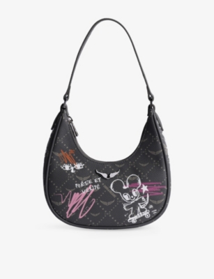 Womens Zadig&Voltaire Z Night Out Leather Shoulder Bag