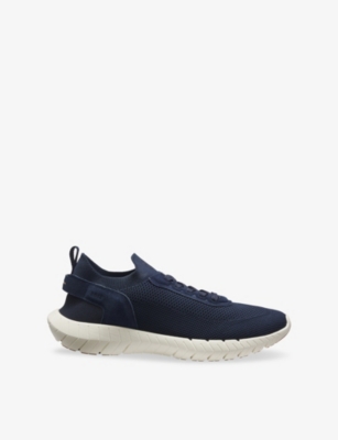 Mens Boss Running Knitted Trainers