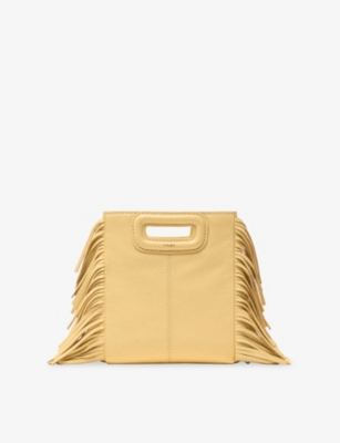 Womens Maje M Mini Leather Shoulder Bag