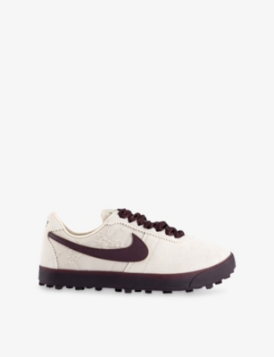 Nike: Nike Astrograbber Suede and Canvas Trainers