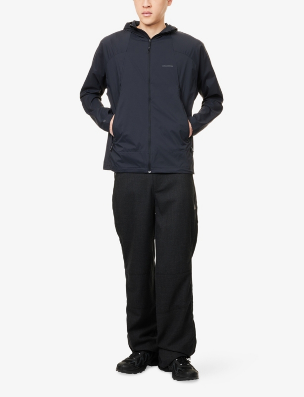 SALOMON - Outwind Logo-Print Shell Jacket | Selfridges.com