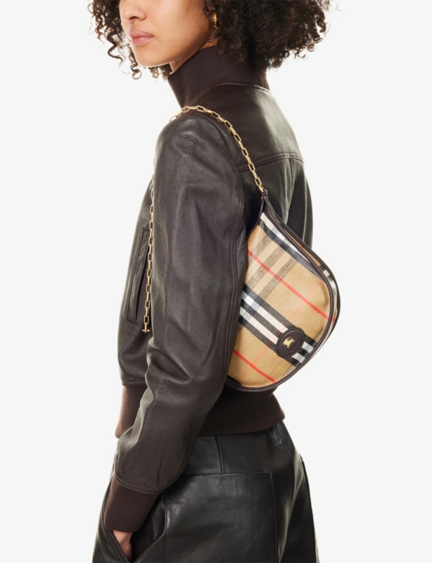 BURBERRY - Hackberry leather cross-body bag | Selfridges.com