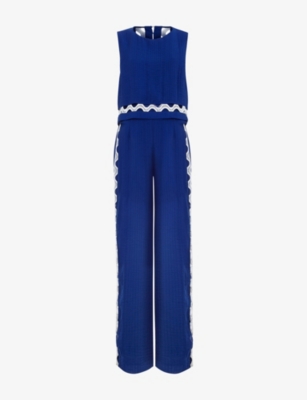 Phase Eight: Aubrey Layered Woven Jumpsuit