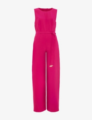 Phase Eight: Marta Belted-Waist Woven Jumpsuit