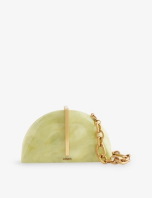Womens Cult Gaia Laguna Acrylic Clutch