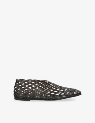 Senso Womens Black Jellie Jelly Ballet Flats Eur 38/5 Uk