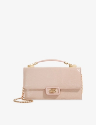 Womens Dune Billed Top-Handle Leather Bag