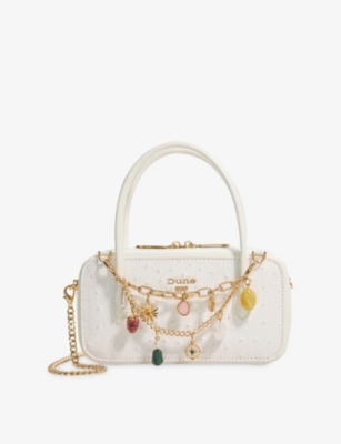 Womens Dune Song Top-Handle Leather Phone Bag