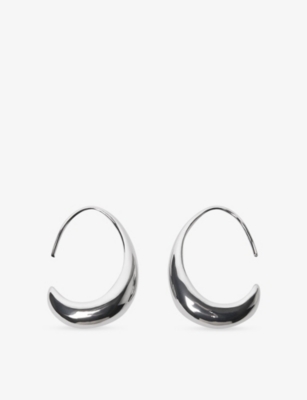 Whistles: Wire Metal Hoop Earrings
