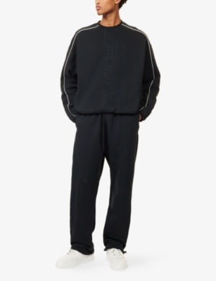 FEAR OF GOD ESSENTIALS: Active Trace Modern Crewneck Cotton-Blend Sweatshirt