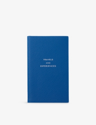 SMYTHSON - Travels and Experiences Panama Leather Notebook 14cm x 9cm ...