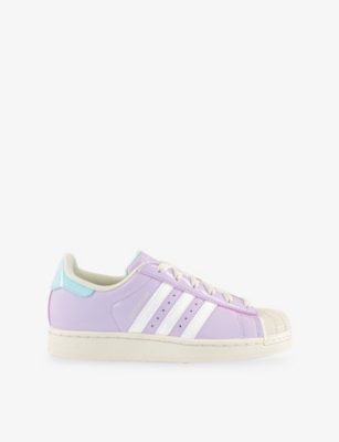 Adidas: Superstar II Leather Trainers