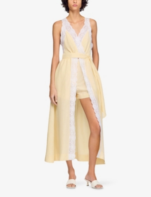 linen dress pattern pdf Ipanema tiered woven top and dress with a placket (PDF) – Sinclair Patterns