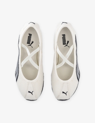 Puma Women S H-street Ballet Sneakers Warm In White