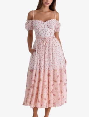 strapless open back dress House of CB Carmen Dress – Continuiti