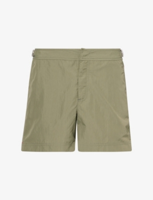 Orlebar Brown Mens Setter Swim Shorts Herbal Green