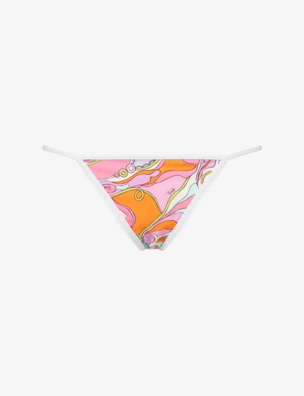 Orchidee Print Bikini Bottoms