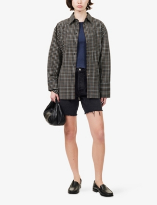 CITIZENS OF HUMANITY: Marlow Long Denim Shorts