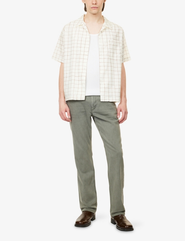Normandie Straight-Leg Stretch-Denim Jeans