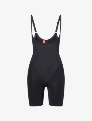 Womens Spanxsculpt™ Gofigure Open-Bust Mid-Thigh Bodysuit