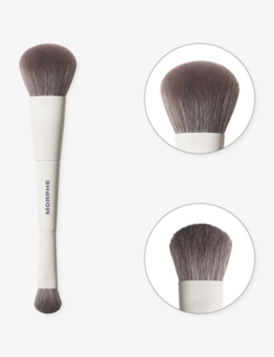 Morphe M100 Dual-ended Foundation& Concealer Face Brush In White