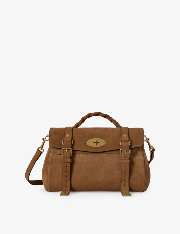 Alexa Suede Satchel