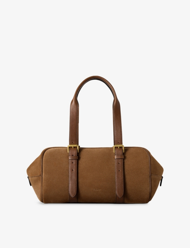 Boston Suede Shoulder Bag