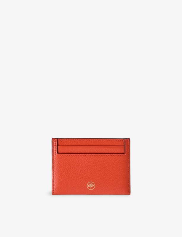 Continental Grained Leather Card Holder