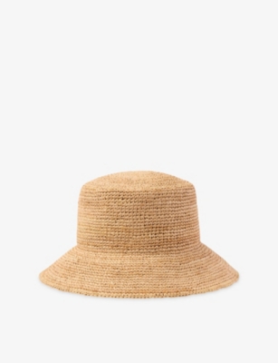 Whistles: Structured Straw Bucket Hat