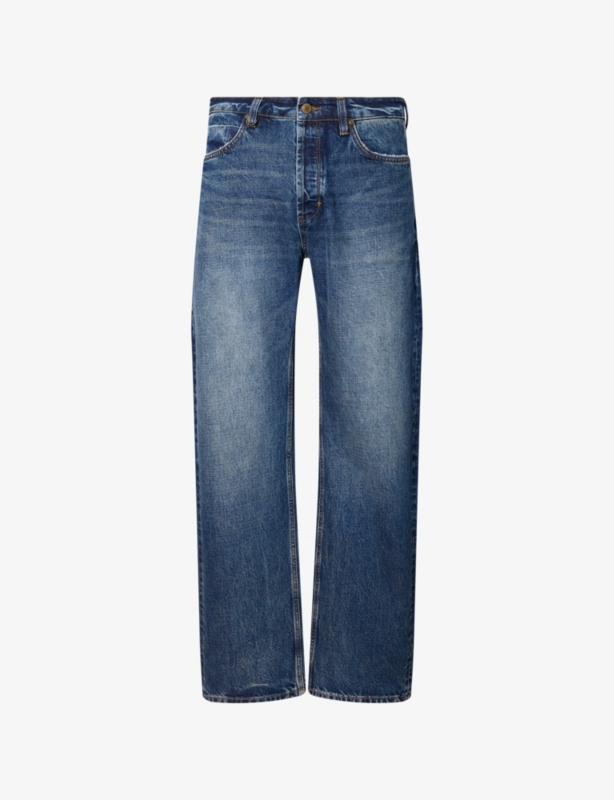 Liam Relaxed Cotton Denim Jeans