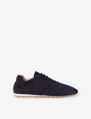 Whistles: Panelled Suede Trainers