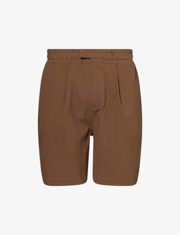 THE COUTURE CLUB - Spray-Wash Logo-Print Cotton Shorts | Selfridges.com