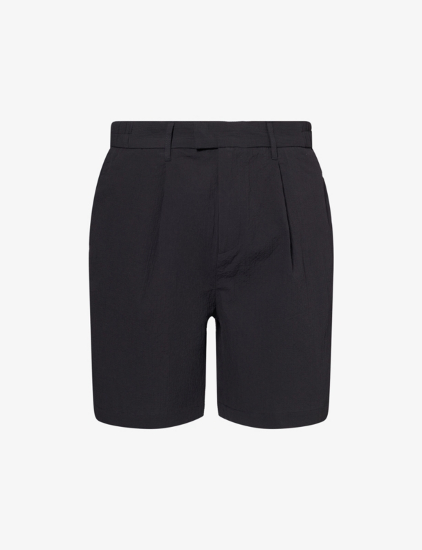 THE COUTURE CLUB - Spray-Wash Logo-Print Cotton Shorts | Selfridges.com