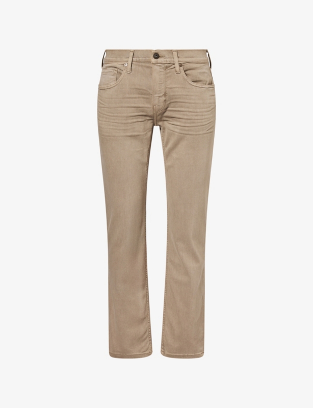 Normandie Straight-Leg Stretch-Denim Jeans