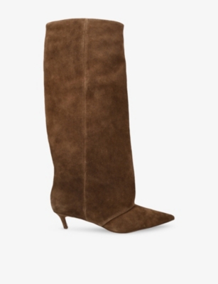 Steve Madden: Luca Suede Heeled Boots