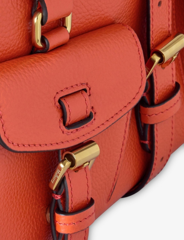 Roxanne Small Leather Top-Handle Bag