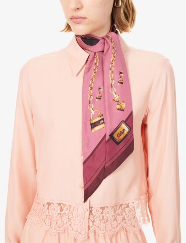 Paddington Printed Silk Scarf