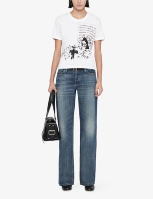 ALLSAINTS: Nico Wide-Leg Low-Rise Jeans