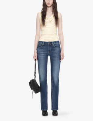 ALLSAINTS: Zoe Low-Rise Stretch-Denim Jeans