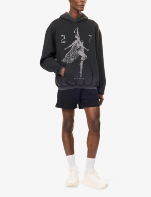 247 BY REPRESENT: Fallen Angel Graphic-Print Cotton Hoody