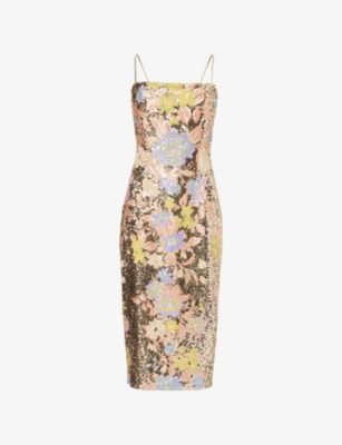 ladies over 70 dresses 70s Novelty Ladies Print Mini Dress main image 1
