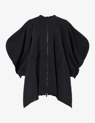 Cfcl Fcl Womens Black Milan Voluminous Knitted Coat