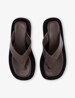 TONY BIANCO: Ives Leather Sandals