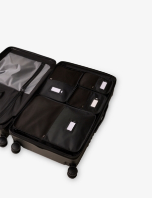 Beis The Compression Extra Small Packing Cube Black In Black