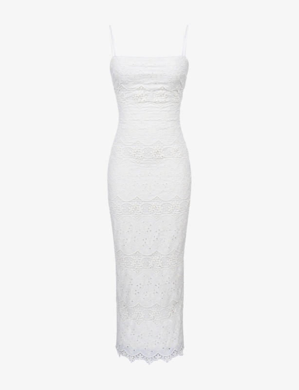 solaine ivory lace corset maxi dress House Of Cb Solaine Corset Lace Maxi Dress - Ivory